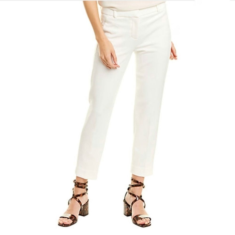 J. Crew White Crop Casual Women's Pants